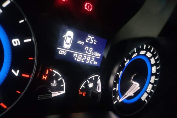 Used CHANGAN Alsvin V7 2016 1.6L Manual Enjoyment Model China V Standard Odometer Close Up