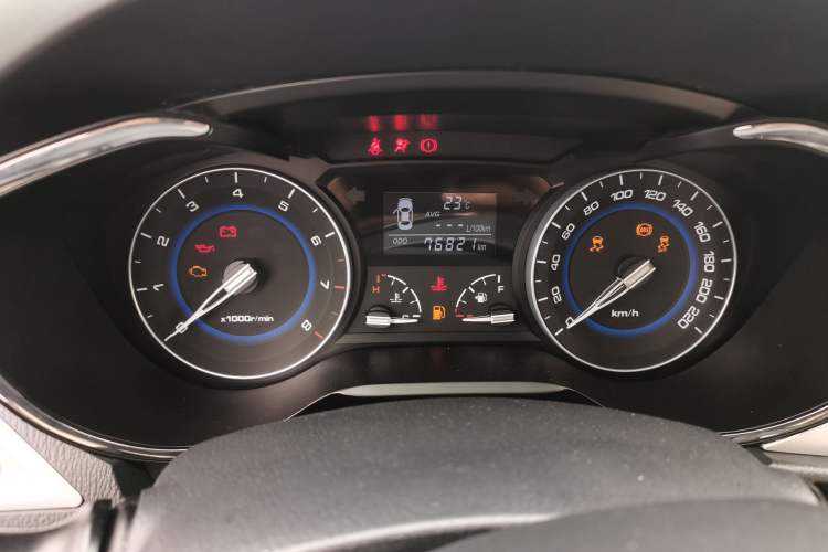 Used CHANGAN Alsvin V7 2016 1.6L Manual Enjoyment Model China V Standard Odometer Close Up
