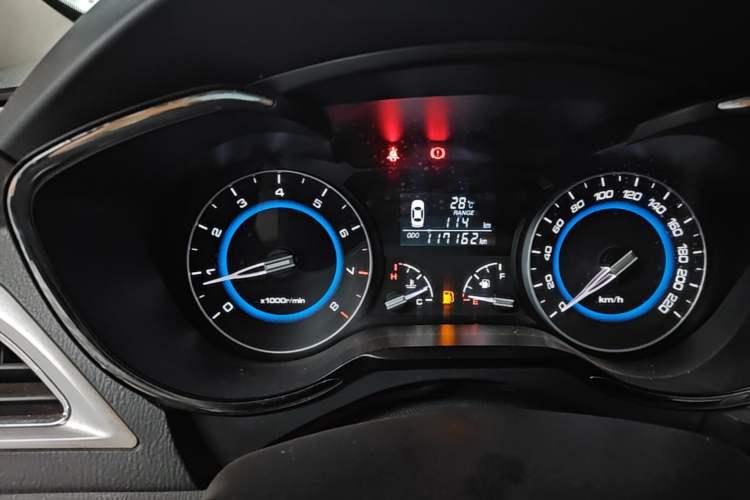 Used CHANGAN Alsvin V7 2016 1.6L Manual Enjoyment Model China V Standard Odometer Close Up