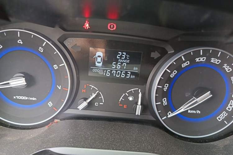 Used CHANGAN Alsvin V7 2016 1.6L Manual Enjoyment Model China V Standard Odometer Close Up