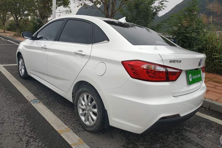 Used CHANGAN Alsvin V7 2016 1.6L Manual Enjoyment Model China V Standard Rear Left 45 Deg