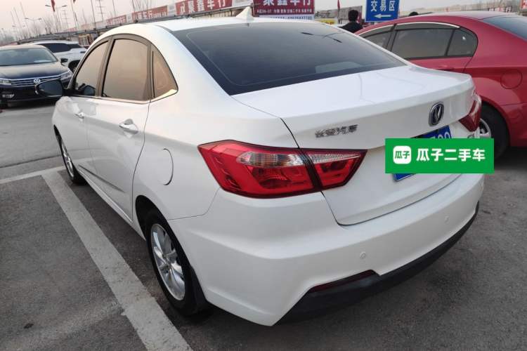 Used CHANGAN Alsvin V7 2016 1.6L Manual Enjoyment Model China V Standard Rear Left 45 Deg