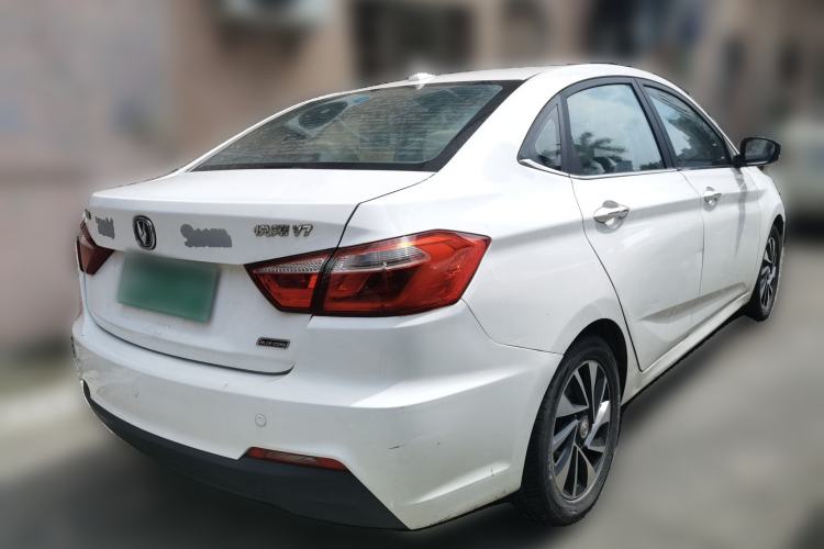 Used CHANGAN Alsvin V7 2016 1.6L Manual Fun Edition China V Standard Rear Right 45 Deg