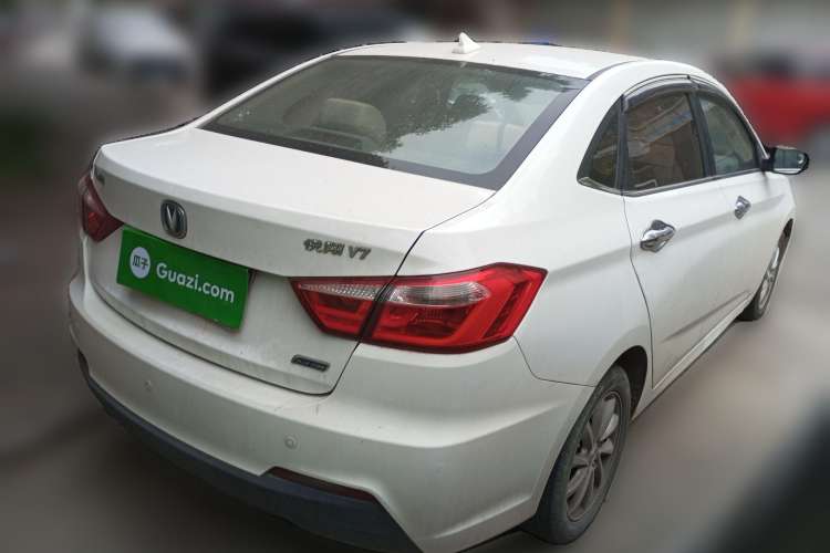 Used CHANGAN Alsvin V7 2016 1.6L Automatic Enjoyment Model China V Standard Rear Right 45 Deg