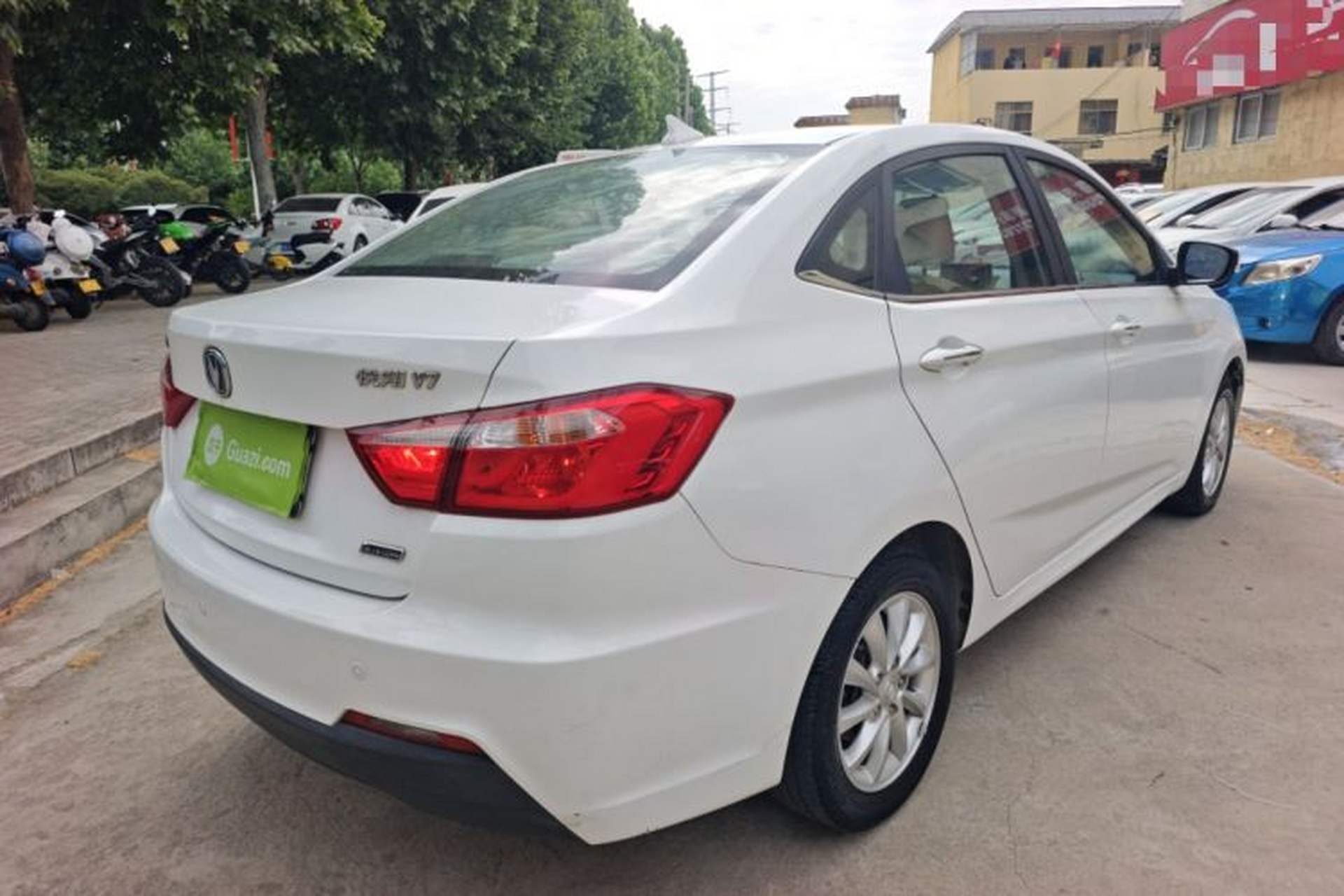 Used CHANGAN Alsvin V7 2016 1.6L Manual Enjoyment Model China V Standard Rear Right 45 Deg