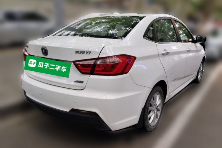 Used CHANGAN Alsvin V7 2016 1.6L Manual Enjoyment Model China V Standard Rear Right 45 Deg