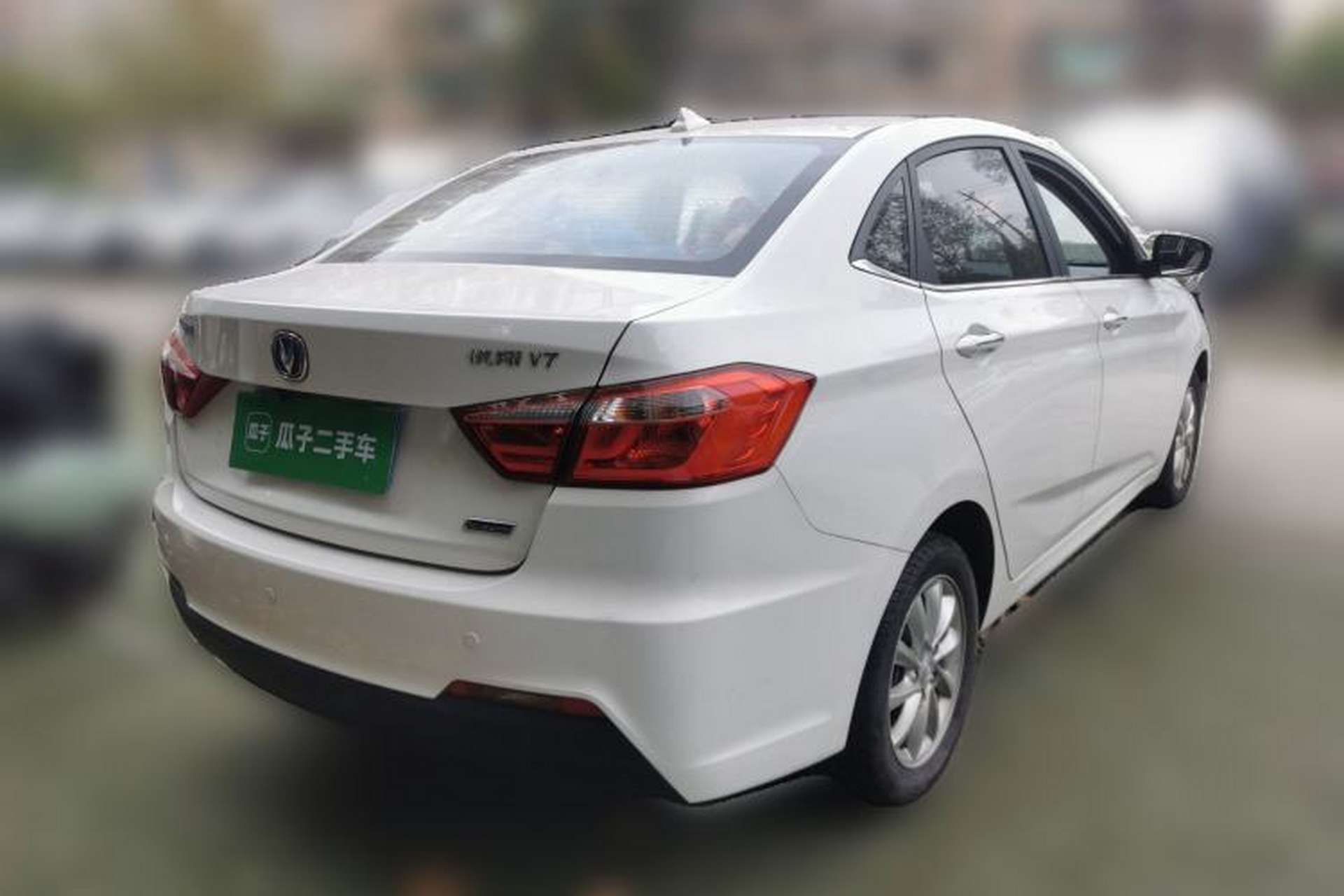 Used CHANGAN Alsvin V7 2016 1.6L Automatic Enjoyment Model China V Standard Rear Right 45 Deg
