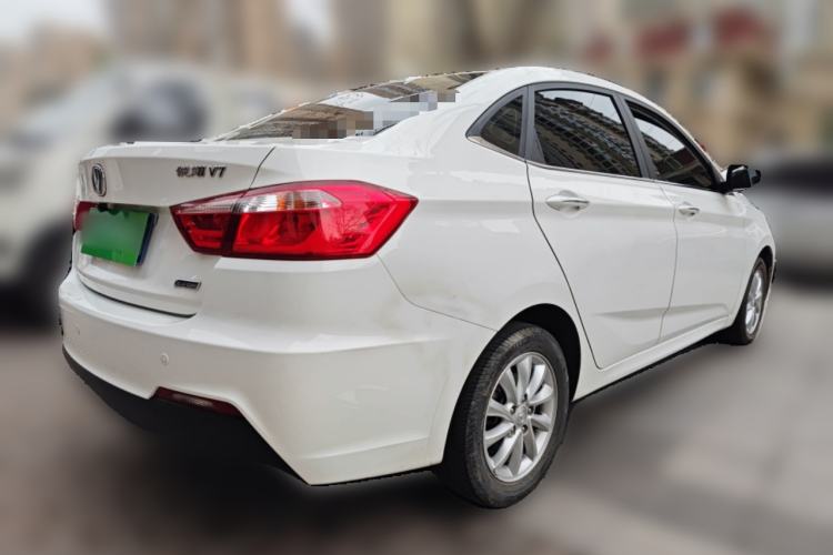 Used CHANGAN Alsvin V7 2016 1.6L Manual Enjoyment Model China V Standard Rear Right 45 Deg
