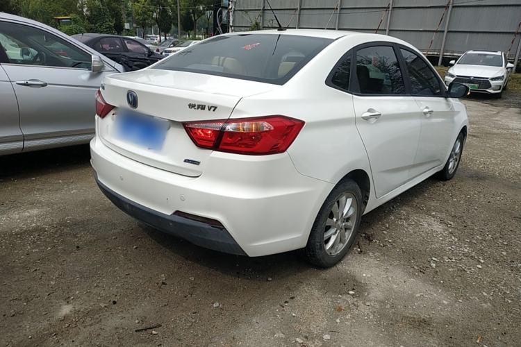 Used CHANGAN Alsvin V7 2016 1.6L Manual LeShang Model China V Standard Rear Right 45 Deg