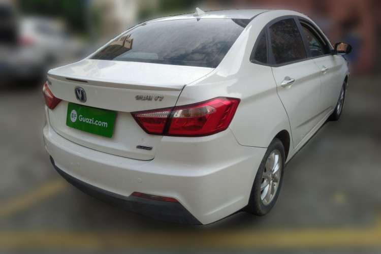 Used CHANGAN Alsvin V7 2016 1.6L Automatic Enjoyment Model China V Standard Rear Right 45 Deg