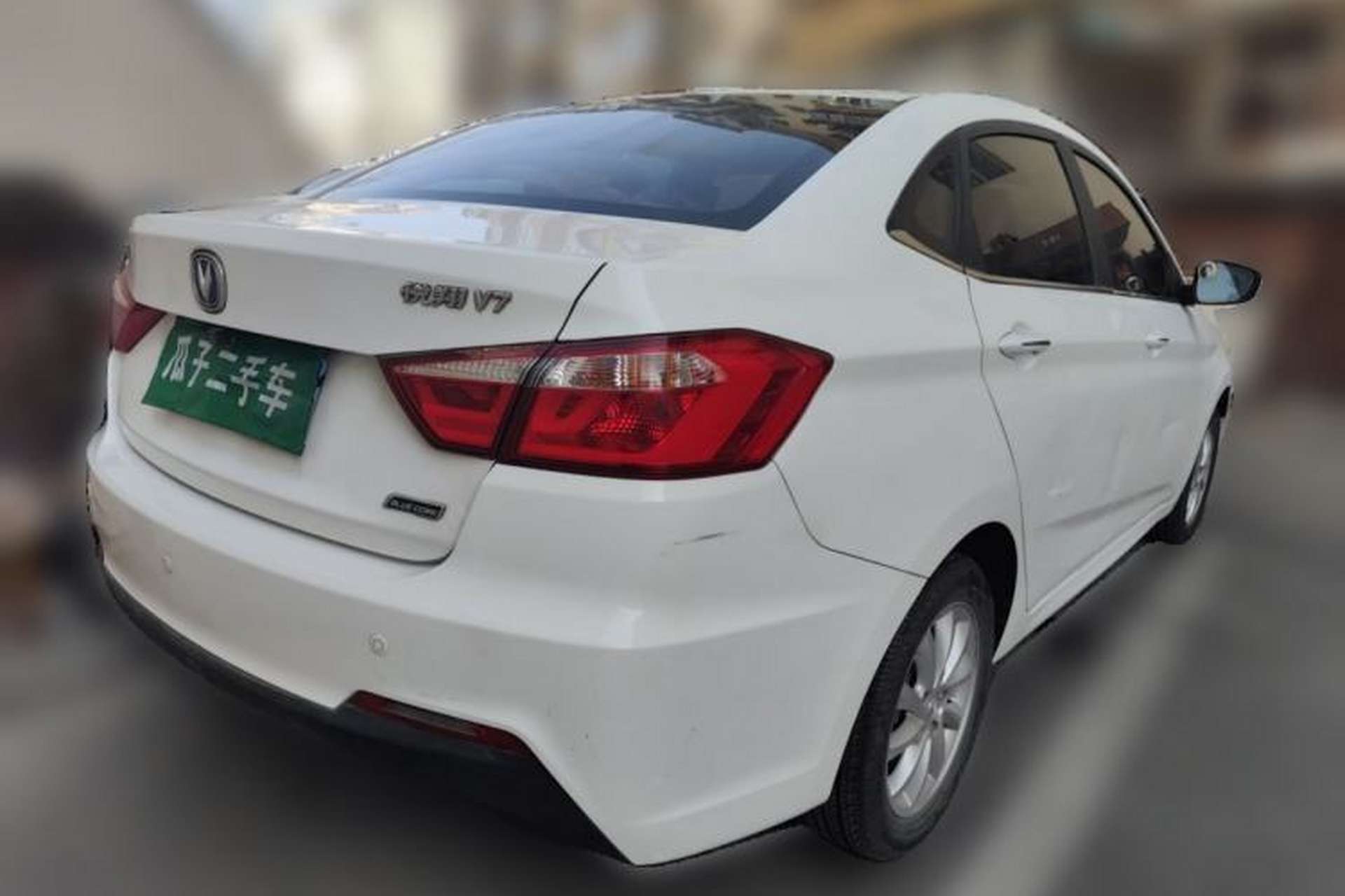 Used CHANGAN Alsvin V7 2016 1.6L Manual Enjoyment Model China IV Standard Rear Right 45 Deg