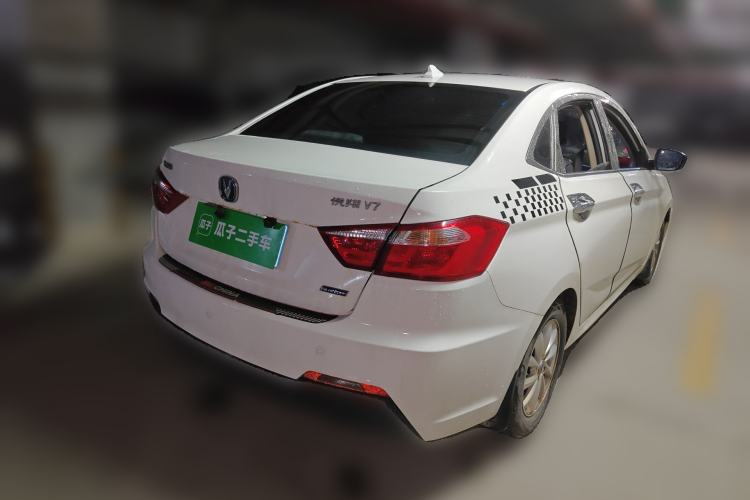 Used CHANGAN Alsvin V7 2016 1.6L Automatic Enjoyment Model China V Standard Rear Right 45 Deg
