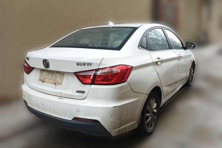 Used CHANGAN Alsvin V7 2016 1.6L Manual Enjoyment Model China V Standard Rear Right 45 Deg