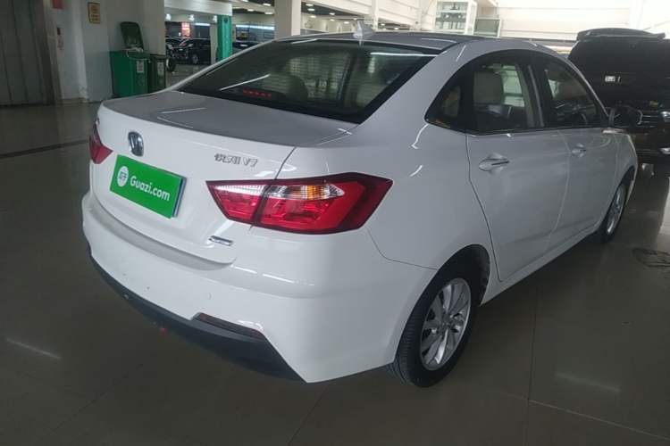 Used CHANGAN Alsvin V7 2016 1.6L Automatic Enjoyment Model China V Standard Rear Right 45 Deg