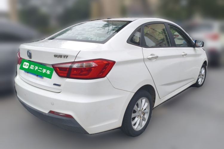 Used CHANGAN Alsvin V7 2016 1.6L Manual LeShang Model China IV Standard Rear Right 45 Deg