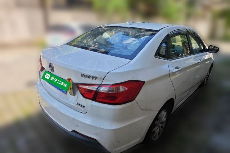 Used CHANGAN Alsvin V7 2016 1.6L Manual Enjoyment Model China V Standard Rear Right 45 Deg