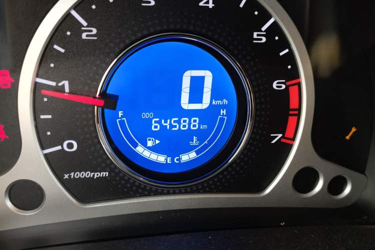 Used CHANGAN Benni 2014 1.4L Manual Luxury Model Odometer Close Up