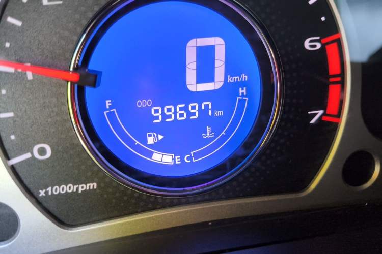 Used CHANGAN Benni 2014 1.4L Manual Sunroof Model Odometer Close Up