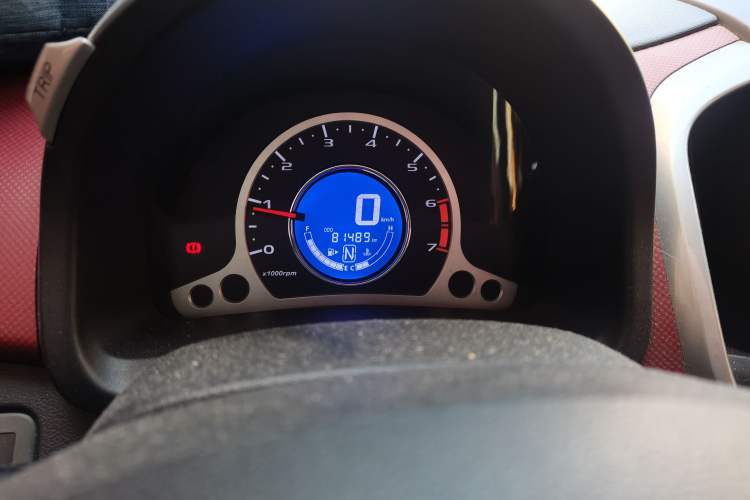 Used CHANGAN Benni 2014 1.4L IMT Luxury Model Odometer Close Up