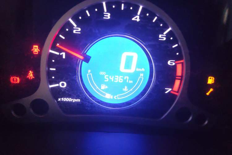 Used CHANGAN Benni 2014 1.4L Manual Sunroof Model Odometer Close Up
