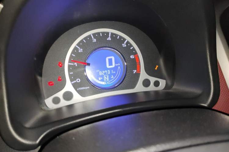 Used CHANGAN Benni 2014 1.4L IMT Luxury Model Odometer Close Up