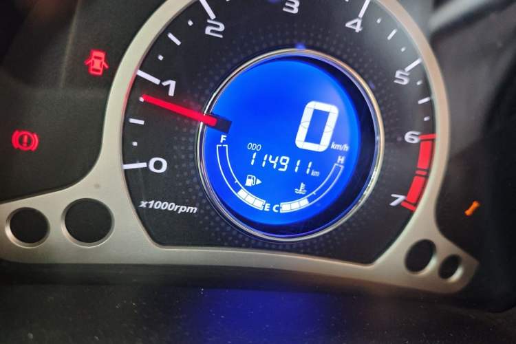 Used CHANGAN Benni 2014 1.4L Manual Sunroof Model Odometer Close Up