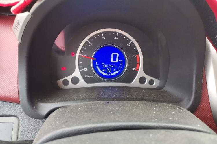 Used CHANGAN Benni 2014 1.4L IMT Luxury Model Odometer Close Up