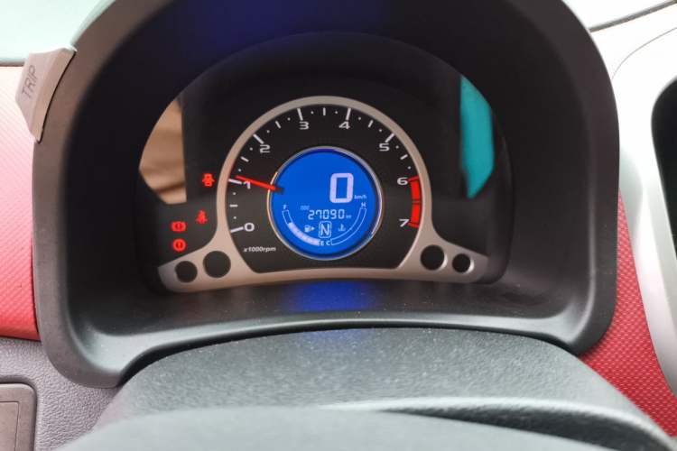 Used CHANGAN Benni 2014 1.4L IMT Luxury Model Odometer Close Up