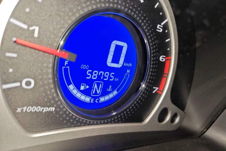 Used CHANGAN Benni 2014 1.4L IMT Luxury Model Odometer Close Up