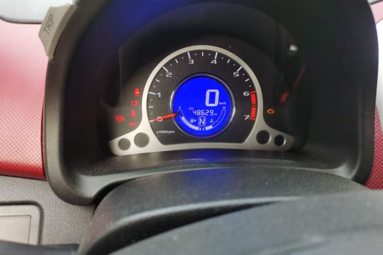 Used CHANGAN Benni 2014 1.4L IMT Luxury Model Odometer Close Up