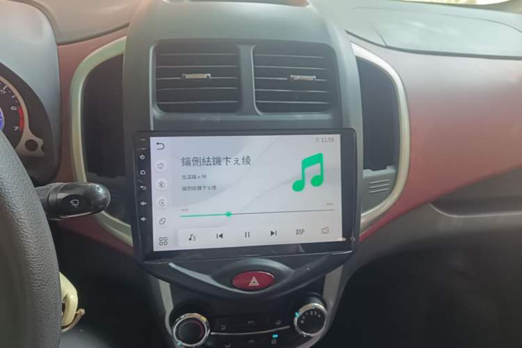 Used CHANGAN Benni 2015 1.4L IMT Luxury Model China V Standard Audio And AC Panel