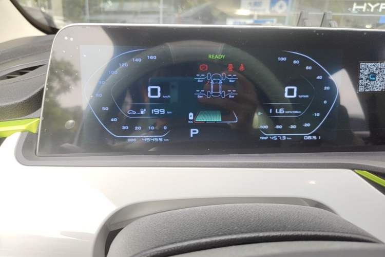 Used CHANGAN Benni  Odometer Close Up