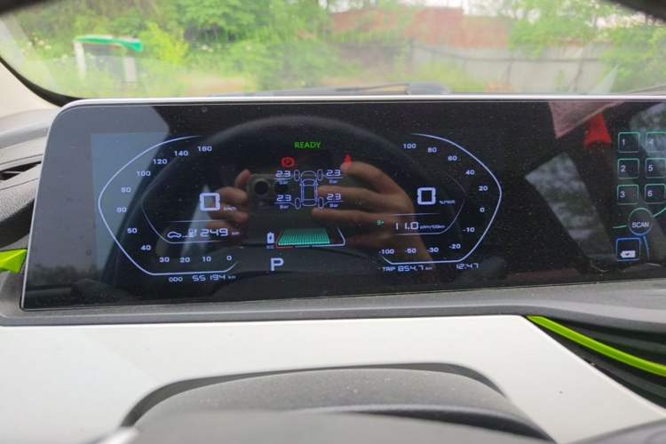 Used CHANGAN Benni E-Star 2020 Heartbeat Edition NMC Lithium Instrument Cluster