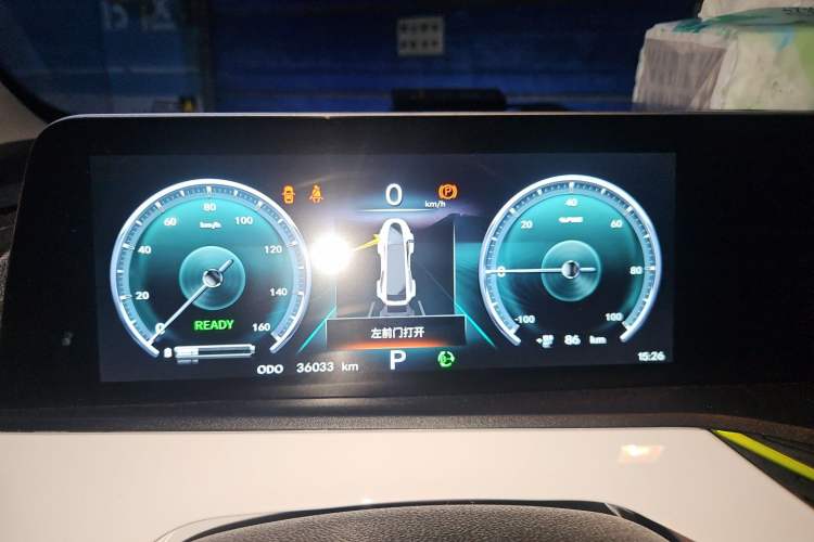 Used CHANGAN Benni E-Star 2020 Xinyue Edition Lithium Iron Phosphate (31.18 kWh) Instrument Cluster