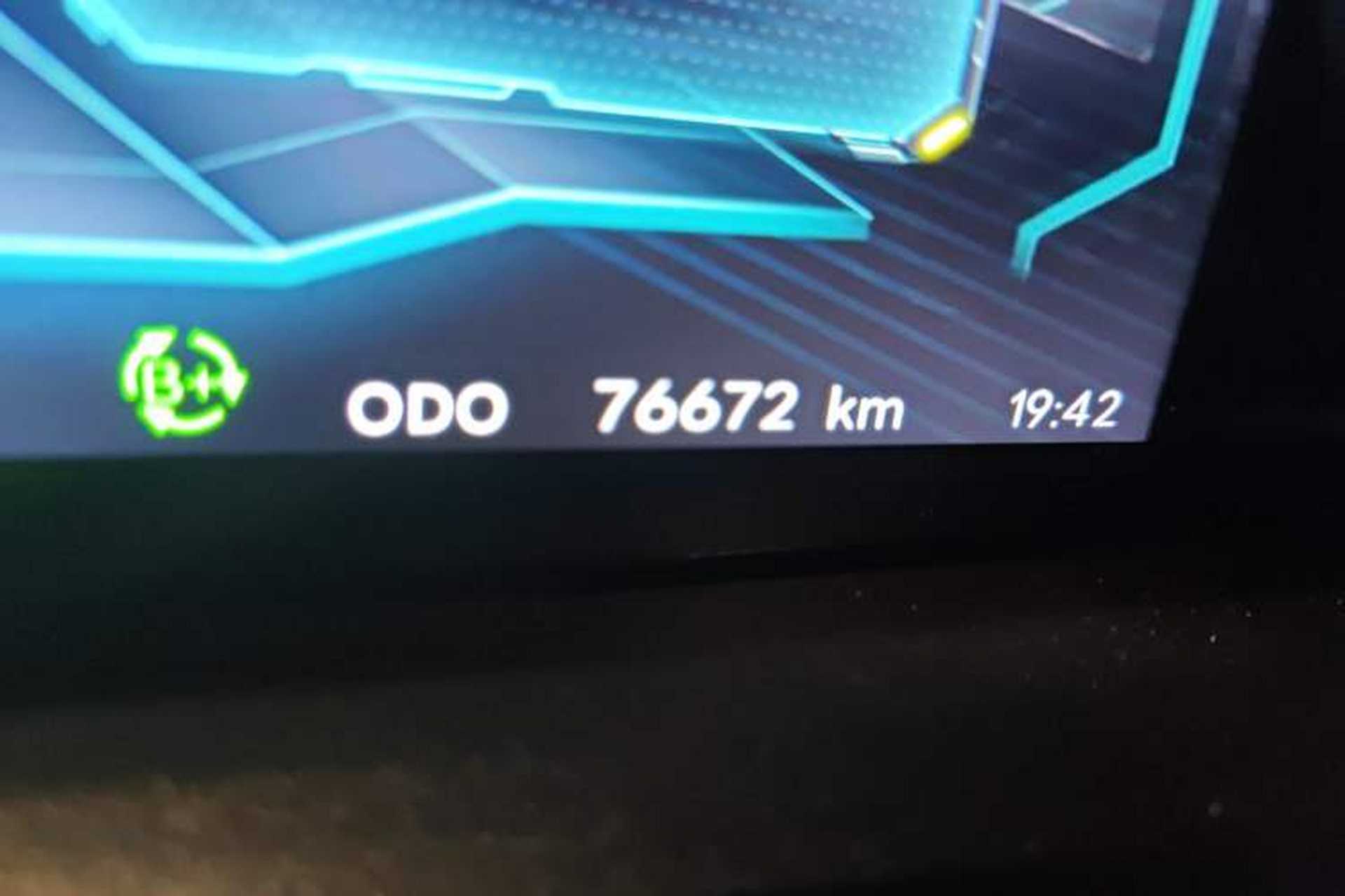 Used CHANGAN Benni E-Star 2020 Xinyue Edition Lithium Iron Phosphate (31.18 kWh) Odometer Close Up
