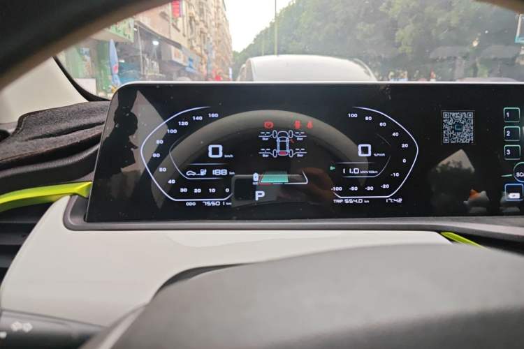 Used CHANGAN Benni E-Star 2020 Heartbeat Edition NMC Lithium Instrument Cluster