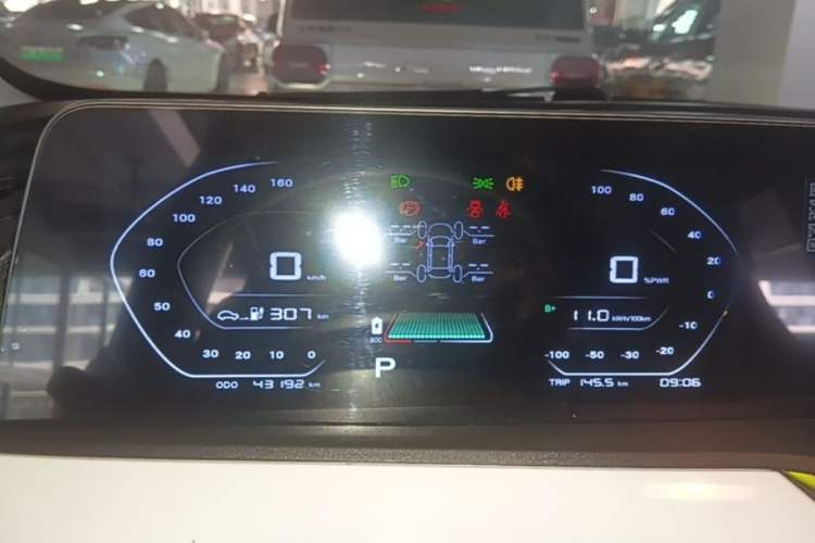 Used CHANGAN Benni E-Star 2020 Heartbeat Edition NMC Lithium Instrument Cluster