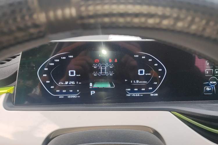 Used CHANGAN Benni E-Star 2020 Heartbeat Edition NMC Lithium Instrument Cluster