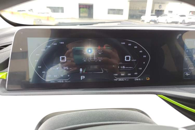 Used CHANGAN Benni E-Star 2020 Heartbeat Edition NMC Lithium Instrument Cluster