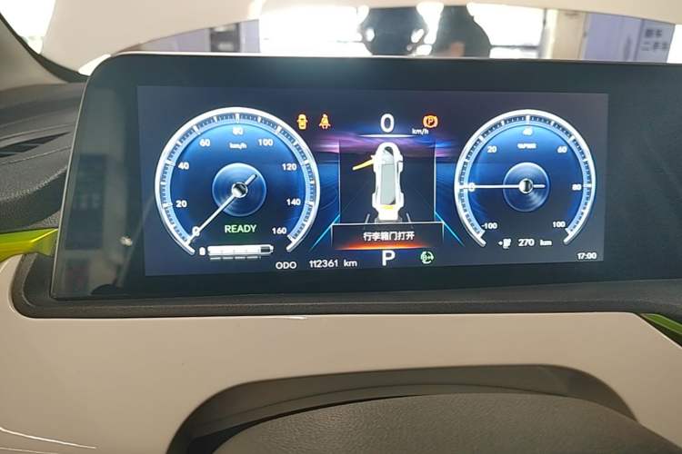 Used CHANGAN Benni E-Star 2020 Xinyue Edition Lithium Iron Phosphate (31.18 kWh) Instrument Cluster