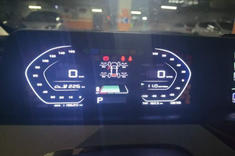 Used CHANGAN Benni E-Star 2020 Heartbeat Edition NMC Lithium Instrument Cluster