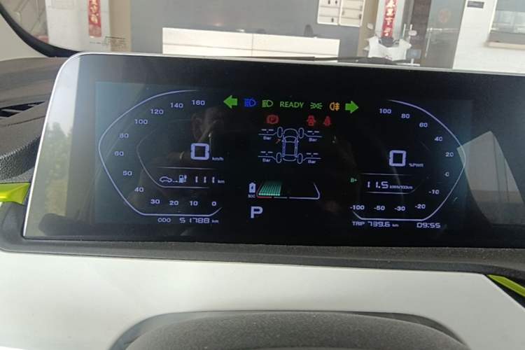 Used CHANGAN Benni E-Star 2020 Heart Edition Lithium Iron Phosphate (31.18 kWh) Instrument Cluster