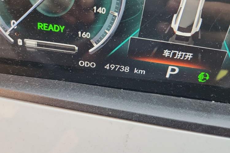 Used CHANGAN Benni E-Star 2020 Xinyue Edition Lithium Iron Phosphate (31.18 kWh) Odometer Close Up