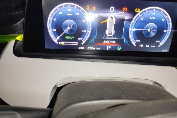 Used CHANGAN Benni E-Star 2020 Xinyue Edition Lithium-NMC Odometer Close Up