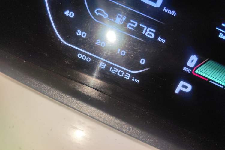 Used CHANGAN Benni E-Star 2020 Xinyue Edition Lithium-NMC Odometer Close Up