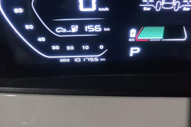 Used CHANGAN Benni E-Star 2020 Heartbeat Edition NMC Lithium Odometer Close Up