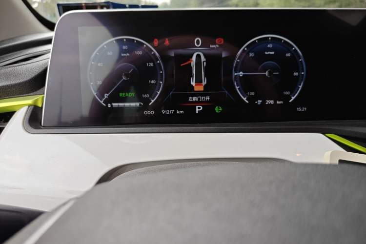 Used CHANGAN Benni E-Star 2020 Xinyue Edition Lithium-NMC Odometer Close Up