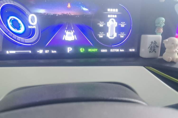Used CHANGAN Benni E-Star 2020 Xinyue Edition Lithium-NMC Odometer Close Up