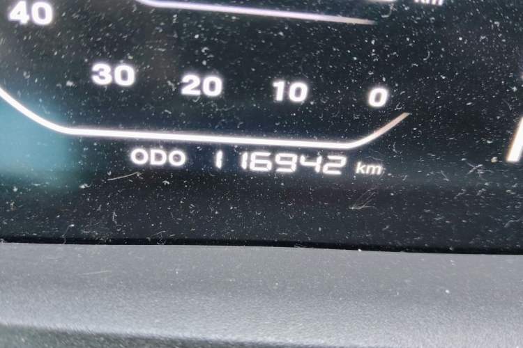 Used CHANGAN Benni E-Star 2020 Heartbeat Edition NMC Lithium Odometer Close Up