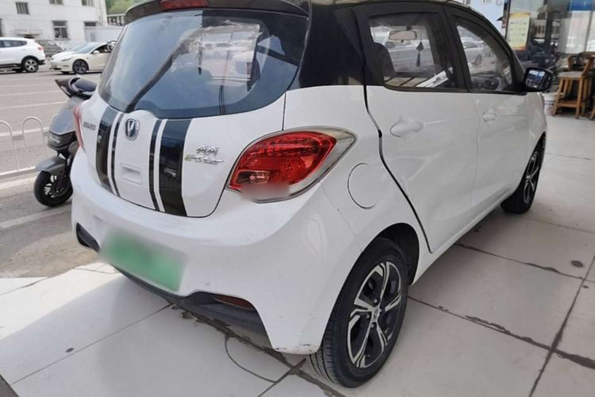 Used CHANGAN Benni E-Star 2020 Heart Edition Lithium Iron Phosphate (31.95 kWh) Rear Right 45 Deg